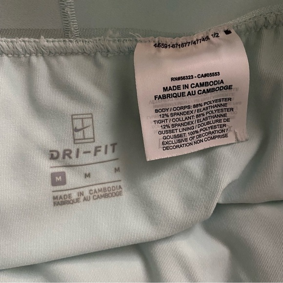 Nike | Dri-Fit court mint flounce skirt skort tennis golf pickleball - Picture 3 of 3